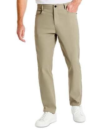 Мужские облегающие брюки Tech с 5 карманами Kenneth Cole