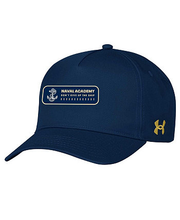 Мужская темно-синяя регулируемая шляпа для гардемаринов 2023 Under Armour