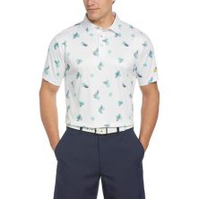 Мужская футболка-поло Jack Nicklaus Regular Fit с текстурированной тканью для гольфа в тропическом стиле Jack Nicklaus
