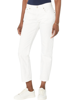 Свободные зауженные джинсы до щиколотки белого цвета LAUREN Ralph Lauren
