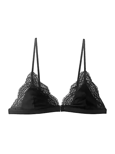 Женский Бюстгальтер fleur du mal Naomi Lace Wireless Triangle Fleur du mal