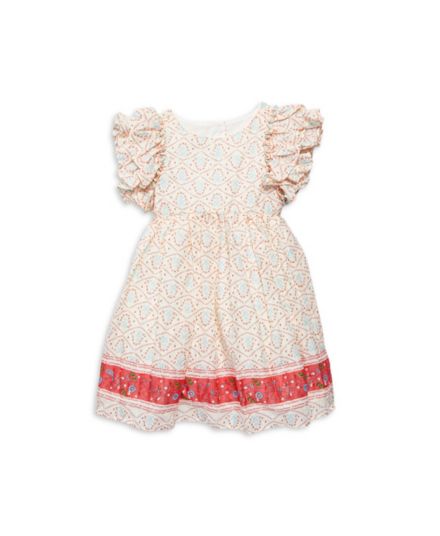Маленькая девочка&#8217;s &amp; Платье для девочки из двух частей с развевающимися рукавами Pippa & Julie