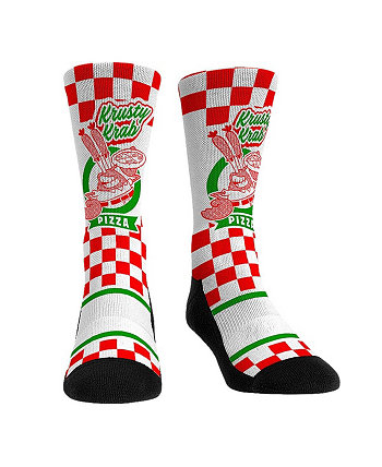 Мужские и женские носки Губка Боб Квадратные Штаны Носки Krusty Krab Pizza Crew Rock 'Em