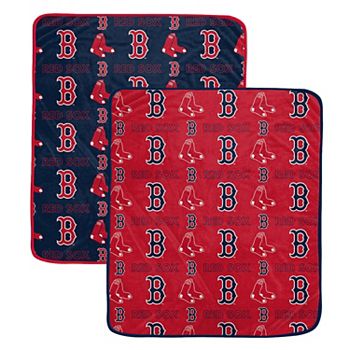 Комплект пледов Boston Red Sox 60 x 70 см, 2 штуки, мягкий полиэстер, домашние и выездные цвета Pegasus