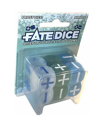 Fate Dice Frost Dice Pack Game Accessories Evil Hat Productions