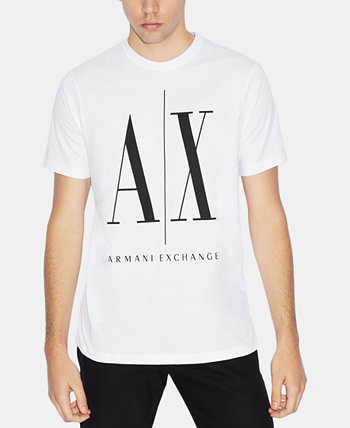 Мужская футболка с логотипом Icon и принтом Armani Exchange