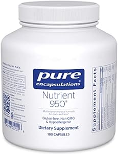 Pure Encapsulations Nutrient 950 | Multivitamin Mineral Supplement to Support Physiological Functions and a Healthy Lifestyle* | 90 Capsules Pure Encapsulations