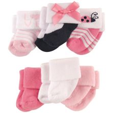Комплект носков для новорожденных и малышей, «Божья коровка», 0–3 месяца Luvable Friends