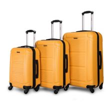 Набор чемоданов InUSA Pilot из 3 предметов с жестким корпусом Spinner INUSA