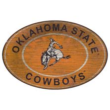 Oklahoma State Cowboys Heritage Oval Wall Sign Fan Creations
