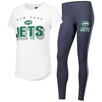 Женский комплект для отдыха New York Jets Sonata от Concepts Sport: футболка и леггинсы Unbranded