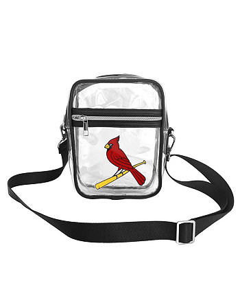 Женская мини-прозрачная сумка через плечо St. Louis Cardinals Logo Brand