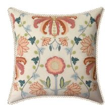 Sonoma Goods For Life® Multi-Embroidered Floral Throw Pillow SONOMA
