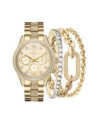 Женские часы iTouch с металлическим браслетом золотистого цвета KENDALL + KYLIE