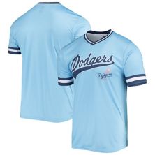Men's Stitches Blue/Royal Los Angeles Dodgers Cooperstown Collection V-Neck Team Color Jersey Stitches