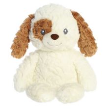 ebba Large White Huggy Collection 13&#34; Parker Puppy Adorable Baby Stuffed Animal Ebba