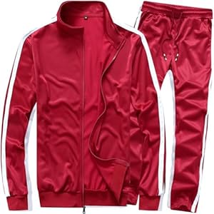 Мужской Комплект одежды MACHLAB MACHLAB Men's Activewear Full Zip Warm Tracksuit Sports Set Casual Sweat Suit MACHLAB