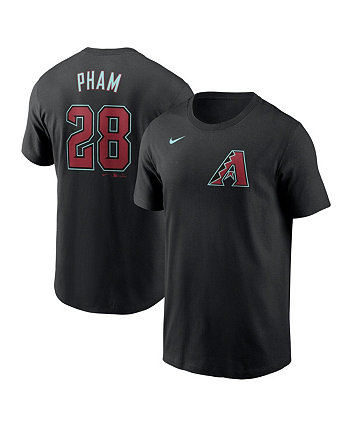 Men's Tommy Pham Black Arizona Diamondbacks 2024 Fuse Name and Number T-shirt Nike