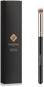 TEOYALL Flat Angled Eyeliner Brush, Soft Thin Slanted Synthetic Bristles Precision Eyebrow Brush For Brow Powder (Порошок) Gel (Гель) Eye Liner TEOYALL