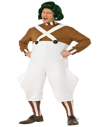 Купить мужские сезоны Вилли Вонка и шоколадная фабрика: роскошный костюм Oompa Loompa BuySeasons