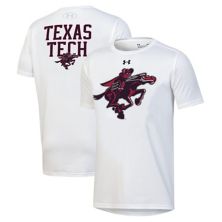 Белая футболка с объемным логотипом Youth Under Armour Texas Tech Red Raiders Gameday Under Armour