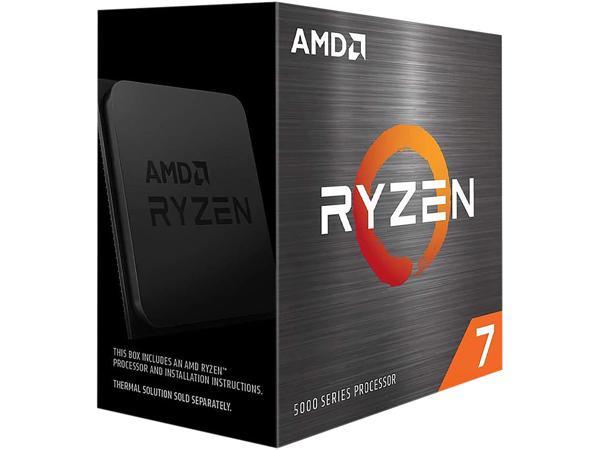 AMD Ryzen 7 5700X — Ryzen 7 серии 5000, 8 ядер, 3,4 ГГц, разъем AM4, 65 Вт, нет Встроенный графический процессор для настольных ПК — 100-100000926WOF AMD