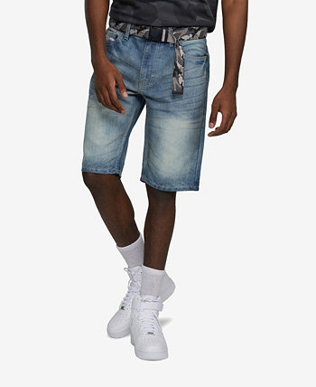 Мужские джинсовые шорты Feeling Fresh с регулируемым поясом, комплект из 2 предметов Ecko Unltd