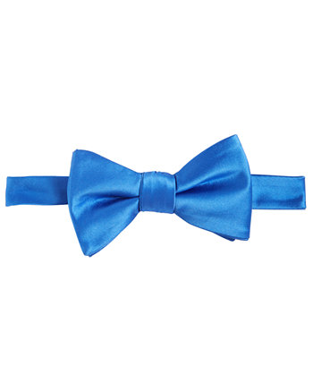 Men's Royal Blue & White Solid Tie Tayion Collection
