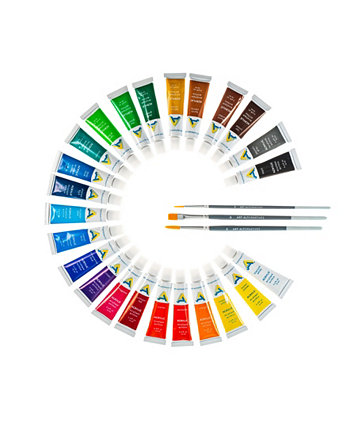Тюбики с цветными акриловыми красками эконом-класса, набор из 24 предметов Art Alternatives