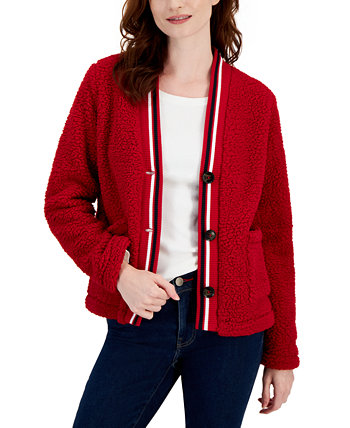 Женский свитер-кардиган с нечетким v-образным вырезом Tommy Hilfiger