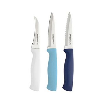 Farberware® 3-pc. Essential Stainless Steel Razor-Sharp Paring Knife Set Farberware