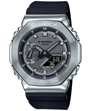 Мужские часы с черным и серебристым ремешком 45,2 мм G-Shock