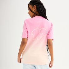 Юниорская футболка IVORY ELLA розово-персикового цвета с эффектом омбре Ivory Ella