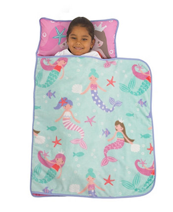 Коврик для сна русалки с подушкой и одеялом Everything Kids