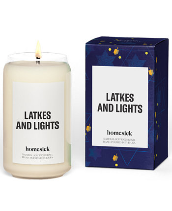 Латкес и свеча Lights Homesick Candles