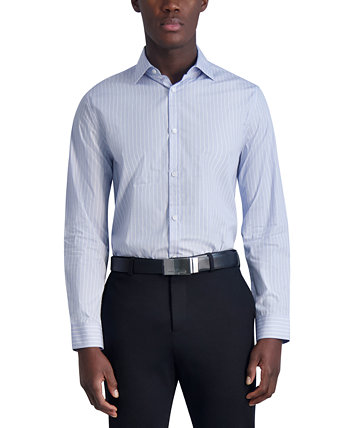 Men's Slim-Fit Stripe Woven Shirt Karl Lagerfeld Paris