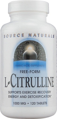 Source Naturals L-цитруллин — 1000 мг — 120 таблеток Source Naturals
