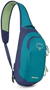 Osprey Daylite Shoulder Sling Bag, Blue Spikemoss/Alkaline Osprey