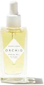 HERBIVORE Botanicals Orchid Antioxidant Facial Oil – Best for Combination to Dry Skin. Provides Dewy Hydration and Defends Against Signs of Aging Herbivore