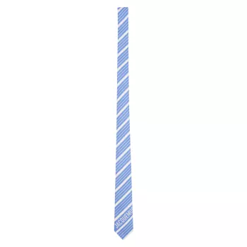 Полосатый галстук из шелковой шерсти Jacquemus