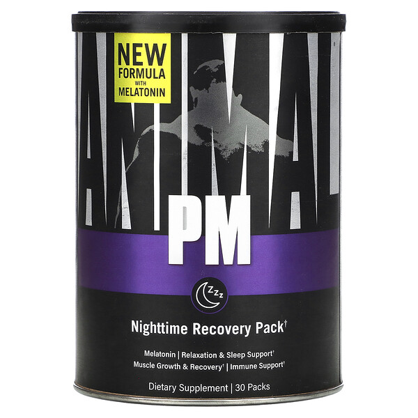 Animal PM, Комплекс для анаболического восстановления в ночное время, 30 упаковок Animal