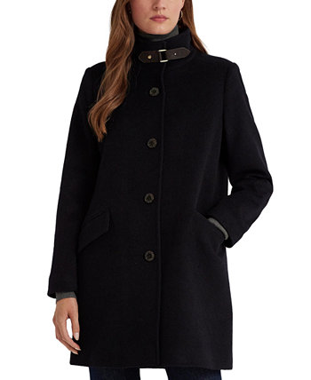 Женское пальто с воротником и пряжкой LAUREN Ralph Lauren