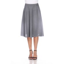 Женская расклешенная юбка длиной до колена WM Fashion