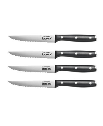 Набор ножей для стейка Iconix 5 дюймов, 4 предмета Cuisine::pro®
