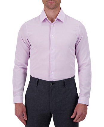 Мужская классическая рубашка приталенного кроя с принтом «гусиные лапки» C-LAB NYC