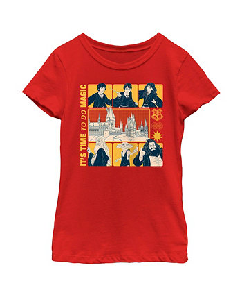 Girl's Harry Potter Time to Do Magic  Child T-Shirt Warner Bros.