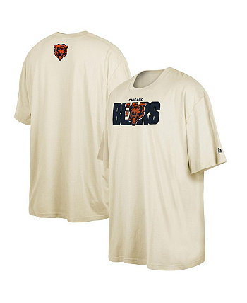 Мужская кремовая футболка Chicago Bears NFL Draft Big and Tall 2023 New Era