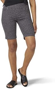 Lee Women's Sculpting Slim Fit Pull on 10" Bermuda Short Lee