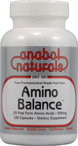 AnabolNaturals Amino Balance — 500 мг — 120 капсул AnabolNaturals