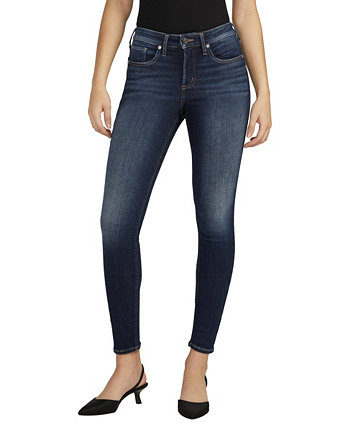 Женские джинсы скинни неограниченного кроя со средней посадкой Silver Jeans Co.